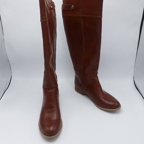 Chinese Laundry Shoes - Chinese Laundry Z-Fast Lane Brown Leather Boots 8M